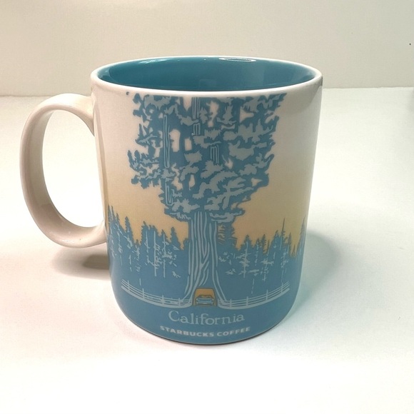 Starbucks California 2011 Beach Redwood Tree Mug - Picture 2 of 8